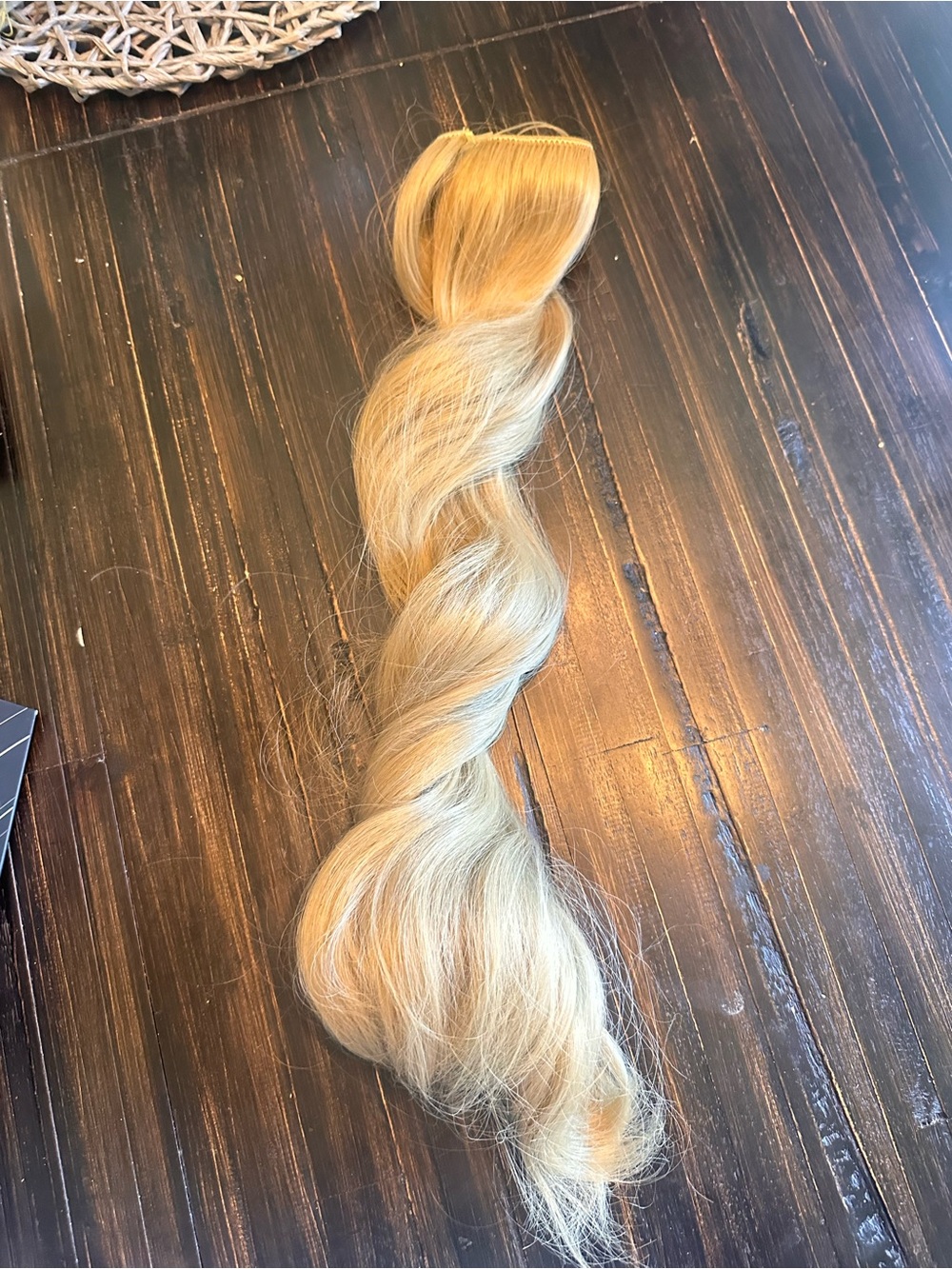 Premium Light Blonde Hair Extension - Natural Shine